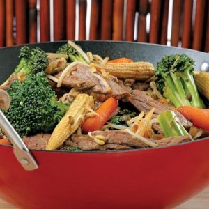 Beef Stir Fry in Wok Food Picture