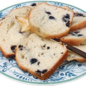 Blueberry Bread with Knife Food Picture
