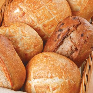 Basket of Assorted Breads Food Picture