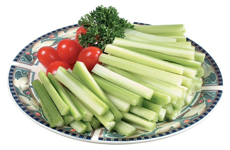 Celery Sticks on Plate Food Picture
