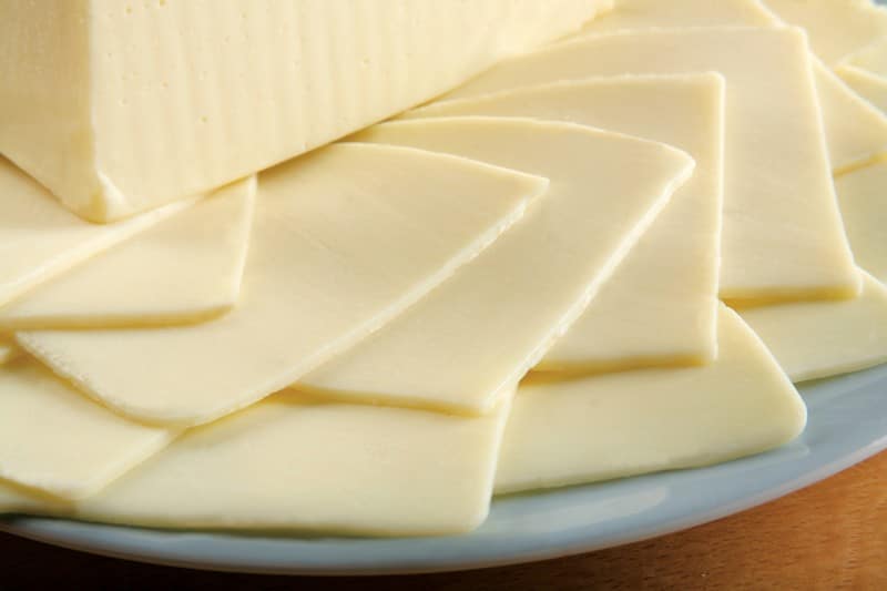 Cheese Sliced White American Food Picture