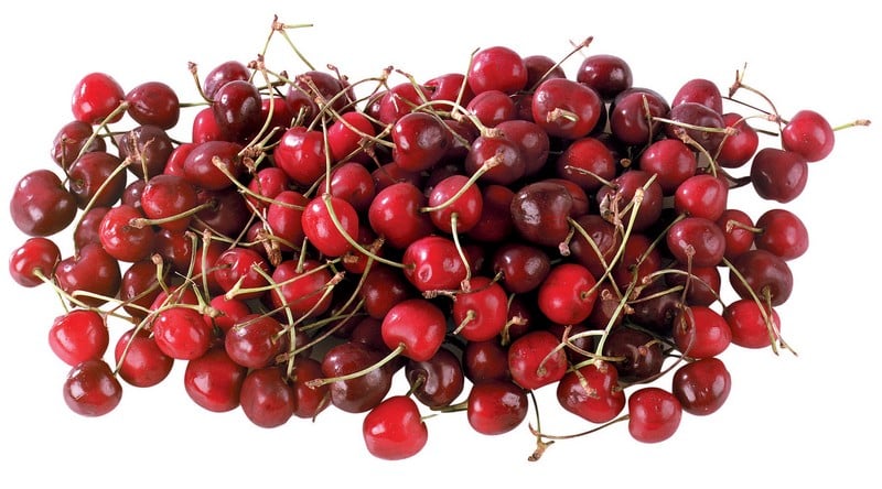 Large Pile of Bing Cherries Food Picture