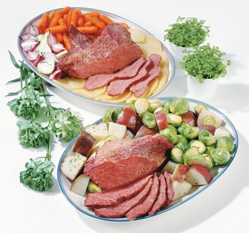 Corned Beef Dinner Food Picture