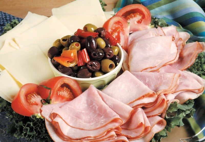 Ham and Cheese Platter Food Picture