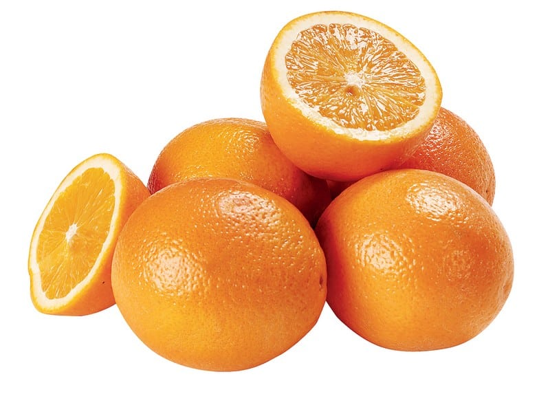Fresh Whole And Sliced Jaffa Oranges Prepared Food Photos Inc
