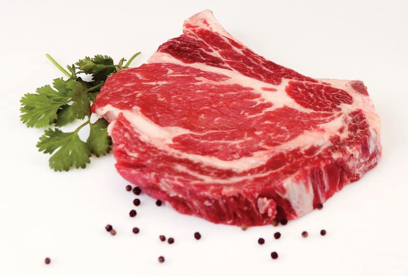 Raw Beef Rib Eye Steak Semi Bnls Food Picture
