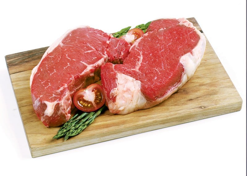 Boneless Raw Beef Strip Steak Food Picture