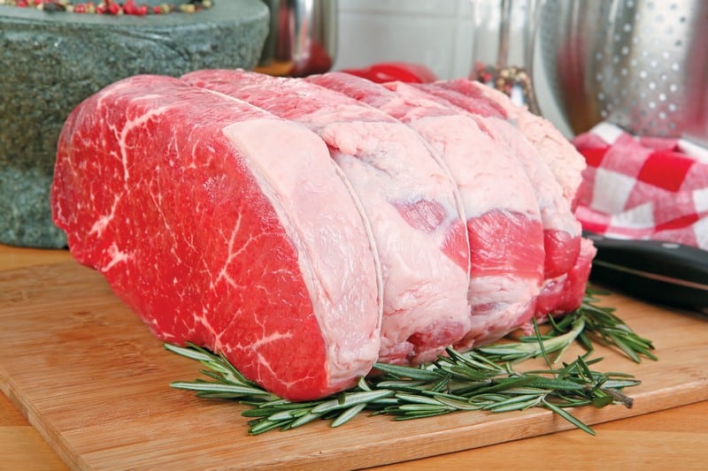 Boneless Raw Beef Top Round Roast Food Picture
